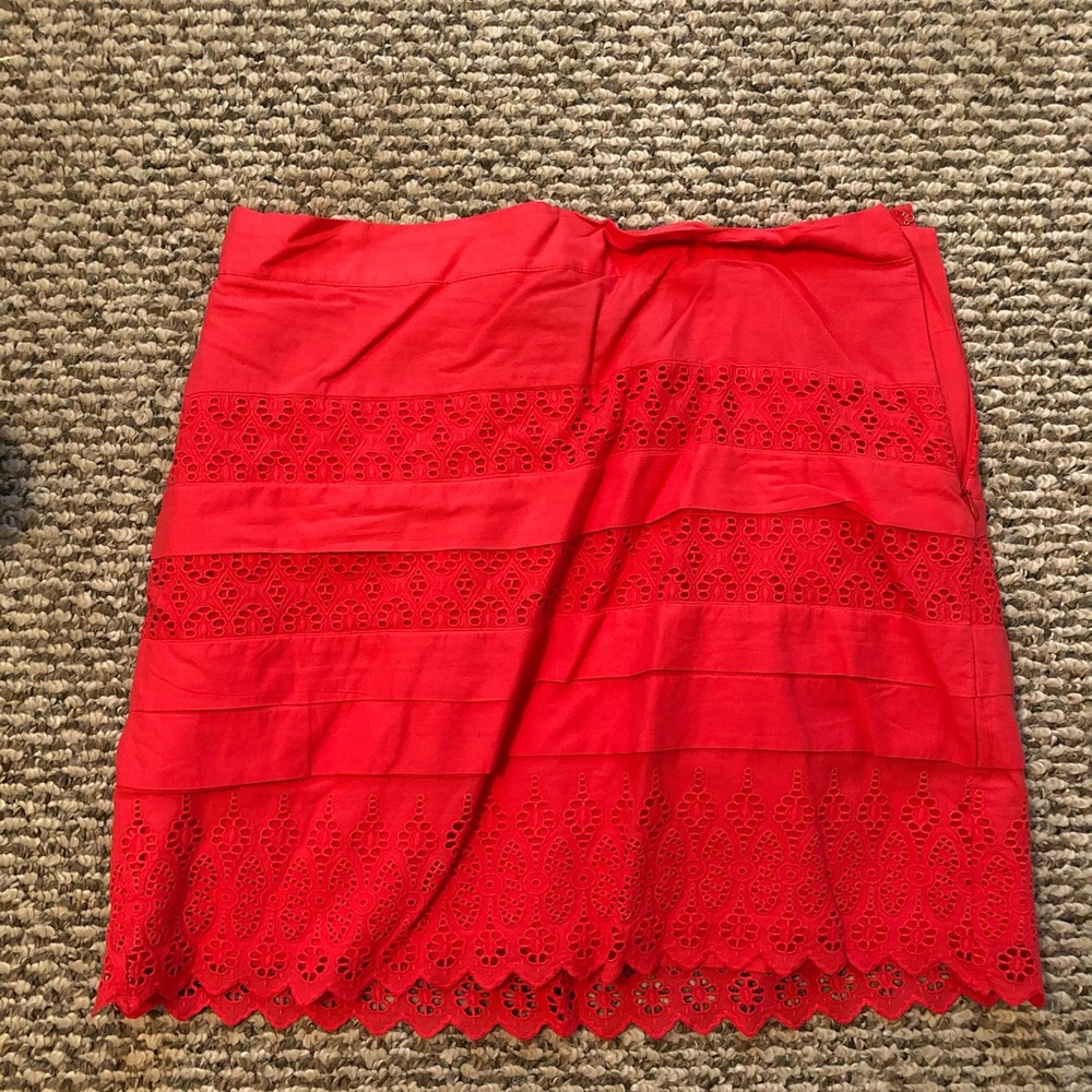 Gap lace mini skirt
